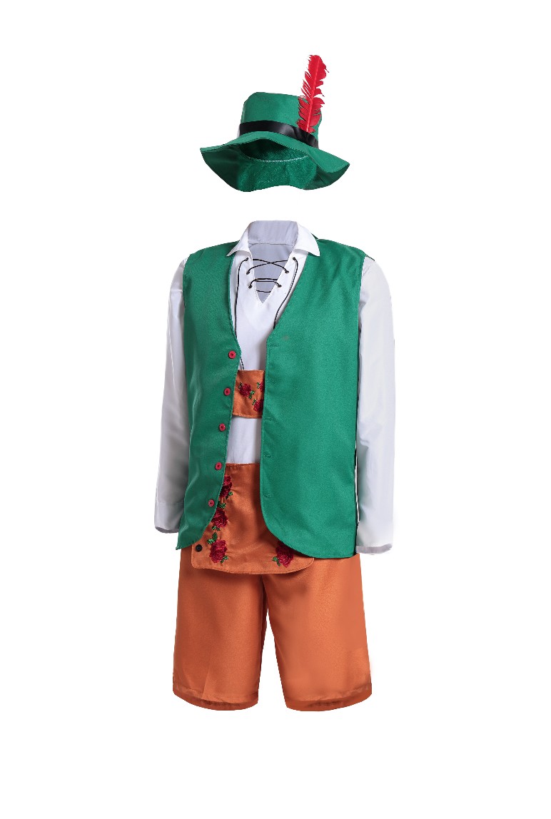 F1791 Mens Traditional Bavarian Fancy Dress Costume